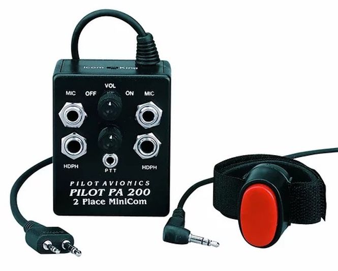 Hovedbilde Pilot Intercom PA 200 IK for A22 ICOM