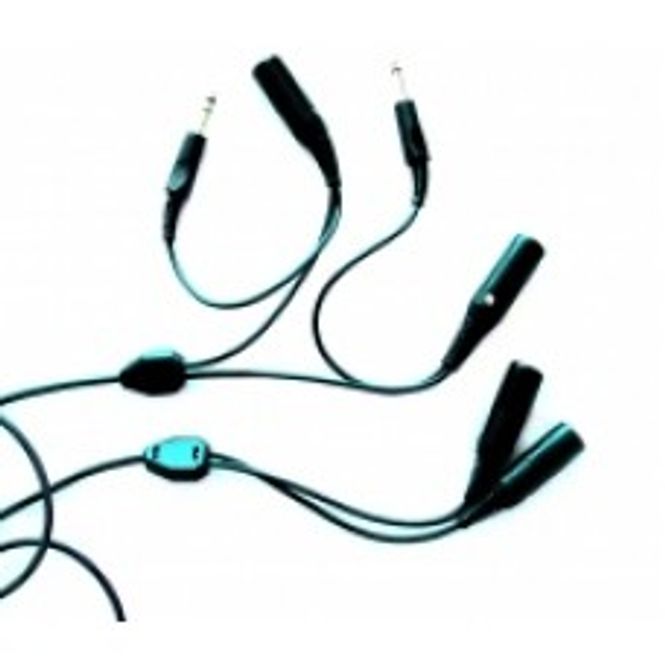 Hovedbilde Pilot Adapter PA72 Dobbel Headset Extention