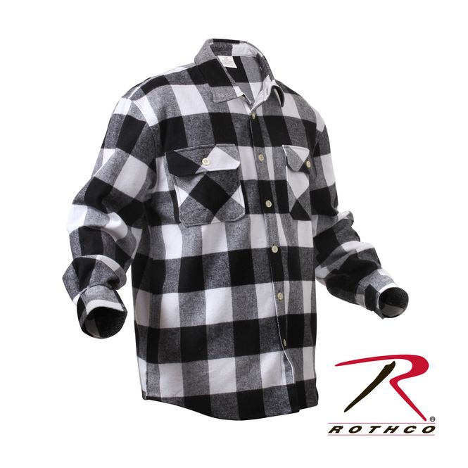 Hovedbilde Rothco Heavy Weight plaid flannel shirt 4739