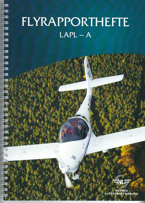 Hovedbilde Flyrapporthefte LAPL-A