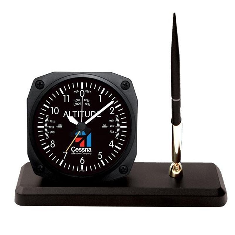 Alarmklokke med penn - sett Cessna