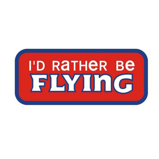 Hovedbilde Stoffmerke I Rather be flying