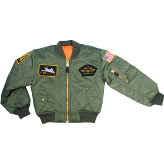 Hovedbilde Rothco Pilotjakke MA-1 barn